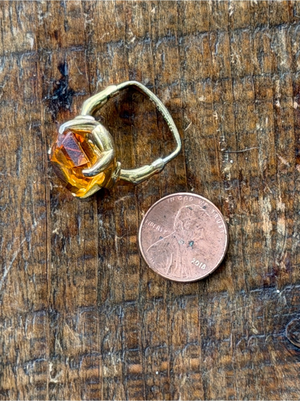 👑 Vintage VENDOME Patented Adjustable Statement Cocktail Ring - Picture 5 of 10
